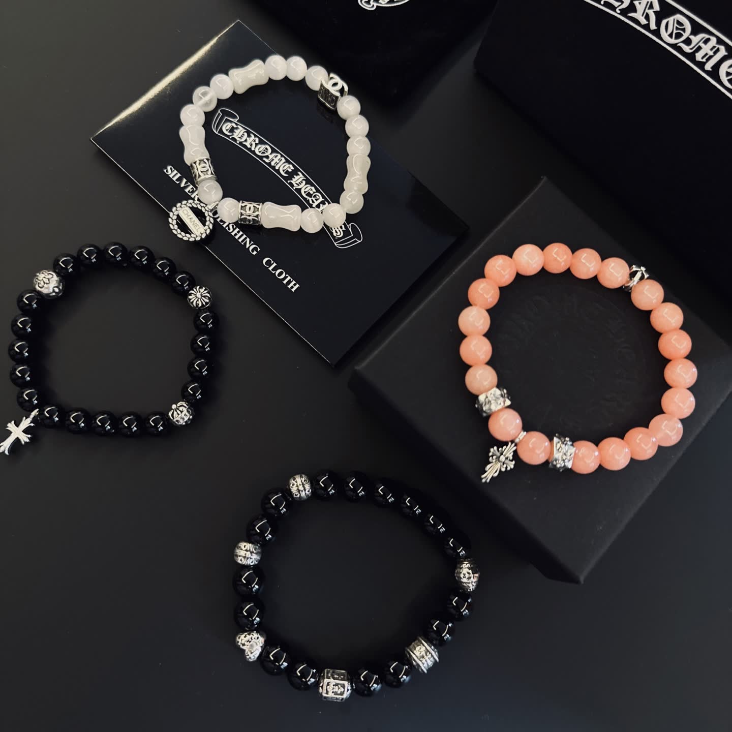 Chrome Hearts Beaded Bracelets Set